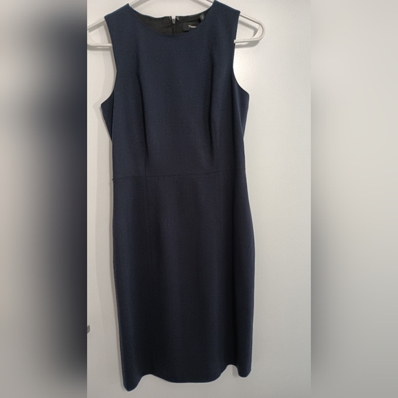 Theory Dresses & Skirts - Theory Navy Betty Serona Sheath